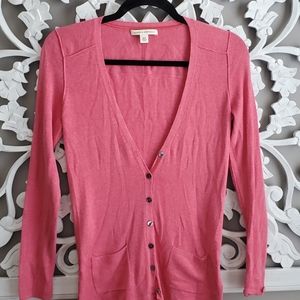 V-neck boyfriend cardigan